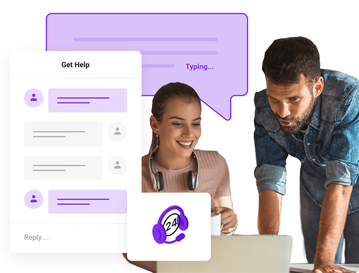 Domain Names - Our technical team is here to help you 24/7!